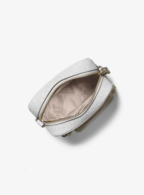 Damske Crossbody Kabelka Michael Kors Elliot Small Logo Titán - Kabelky Michael Kors Sleva | DINEB-4826